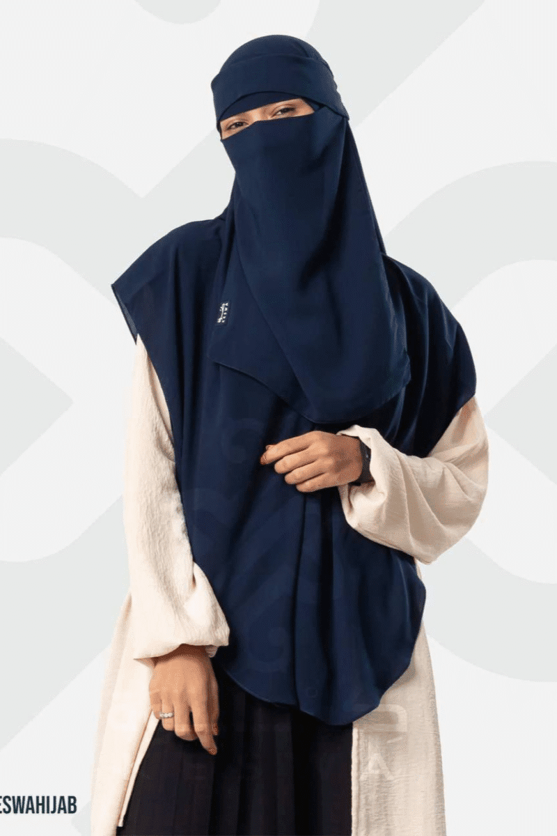 ⁦نقاب طقم كسوة ماليزى⁩ - الصورة ⁦2⁩