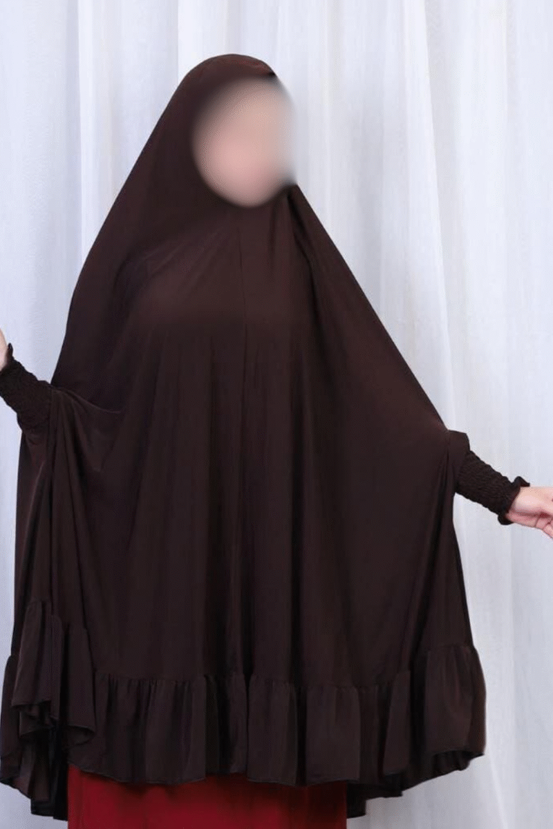 ⁦خمار لؤلؤ ساده⁩ - الصورة ⁦7⁩