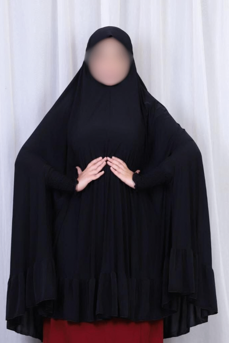 ⁦خمار لؤلؤ ساده⁩ - الصورة ⁦2⁩